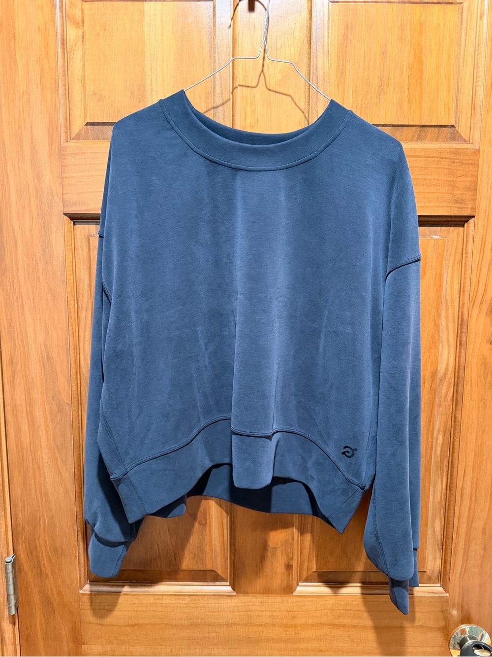 Lululemon x Peloton grey sweatshirt